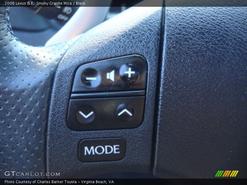 Smoky Granite Mica / Black 2008 Lexus IS F