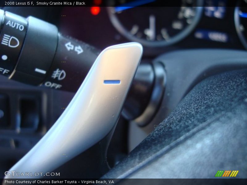 Smoky Granite Mica / Black 2008 Lexus IS F