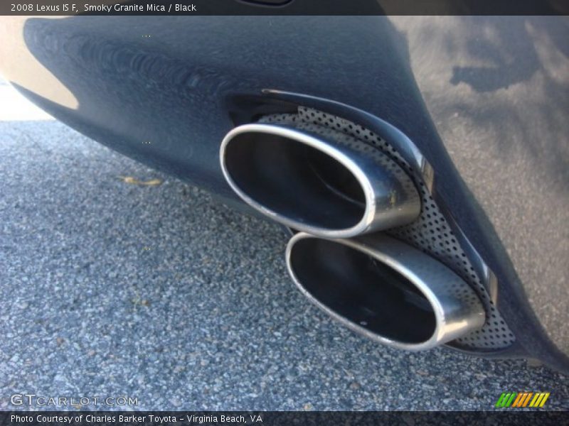 Smoky Granite Mica / Black 2008 Lexus IS F