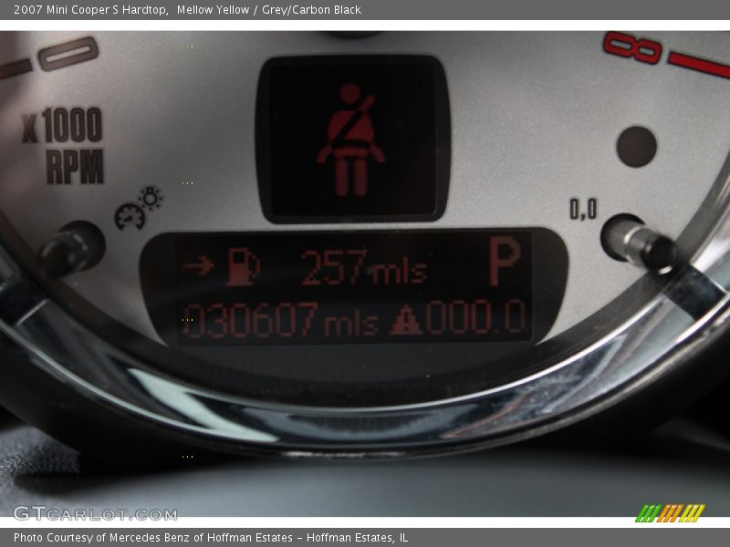Mellow Yellow / Grey/Carbon Black 2007 Mini Cooper S Hardtop