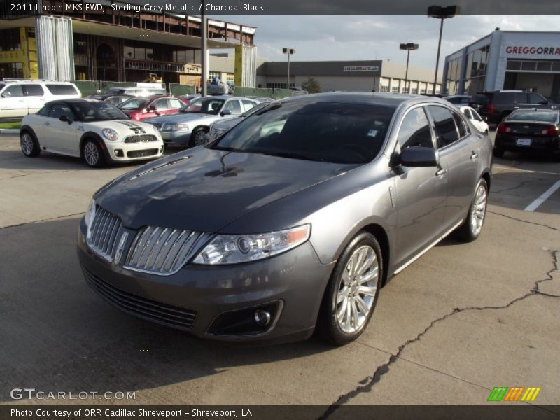 Sterling Gray Metallic / Charcoal Black 2011 Lincoln MKS FWD