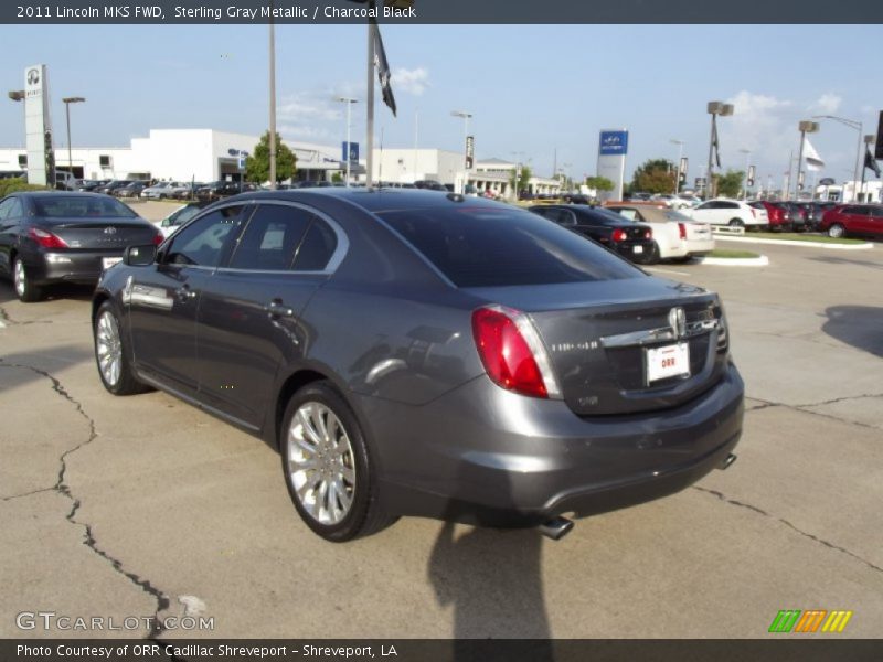 Sterling Gray Metallic / Charcoal Black 2011 Lincoln MKS FWD