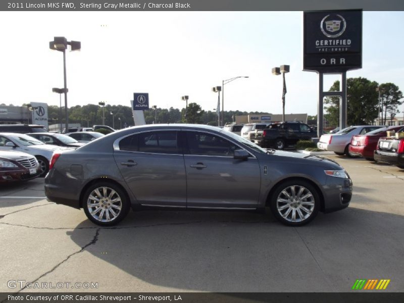 Sterling Gray Metallic / Charcoal Black 2011 Lincoln MKS FWD