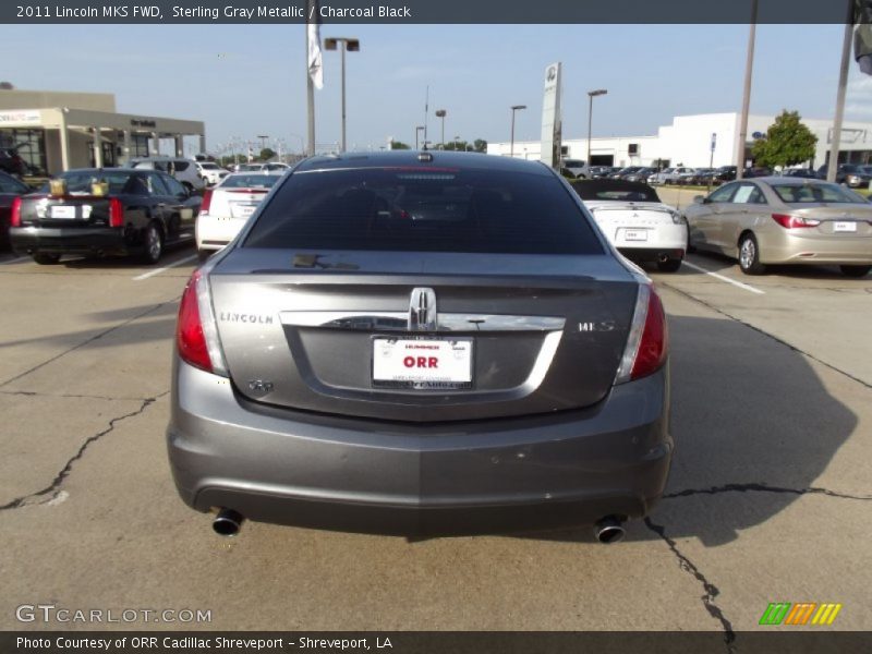 Sterling Gray Metallic / Charcoal Black 2011 Lincoln MKS FWD