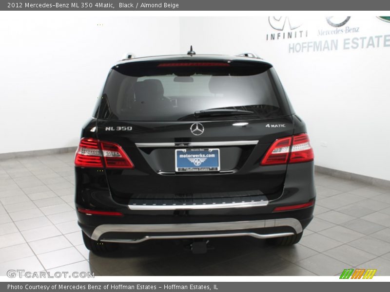 Black / Almond Beige 2012 Mercedes-Benz ML 350 4Matic