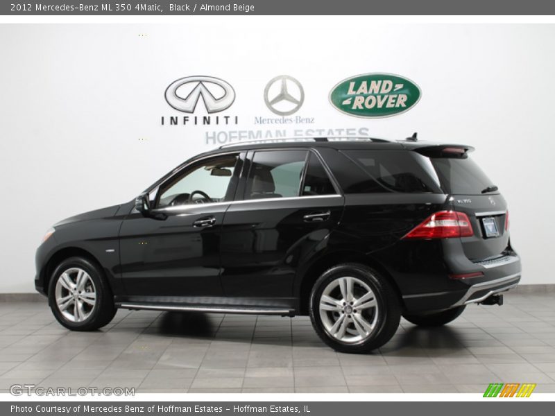 Black / Almond Beige 2012 Mercedes-Benz ML 350 4Matic