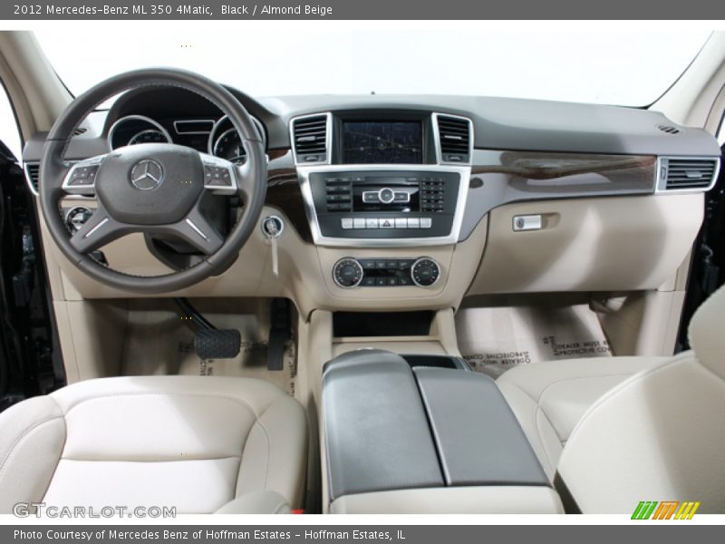 Black / Almond Beige 2012 Mercedes-Benz ML 350 4Matic