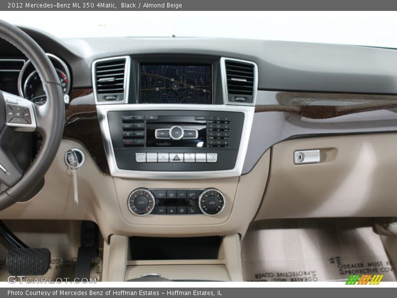 Black / Almond Beige 2012 Mercedes-Benz ML 350 4Matic