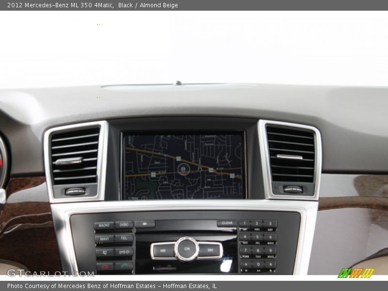 Black / Almond Beige 2012 Mercedes-Benz ML 350 4Matic