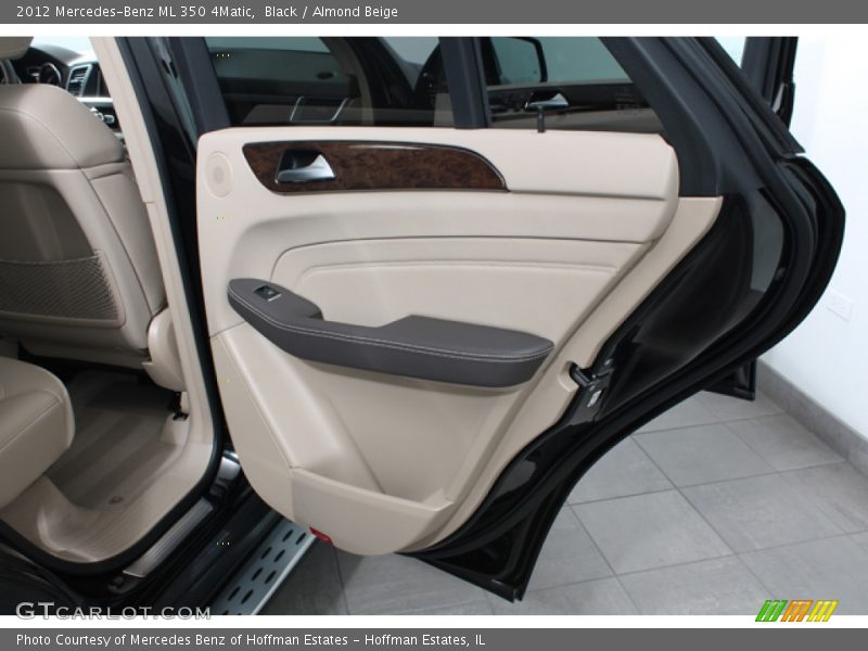Black / Almond Beige 2012 Mercedes-Benz ML 350 4Matic