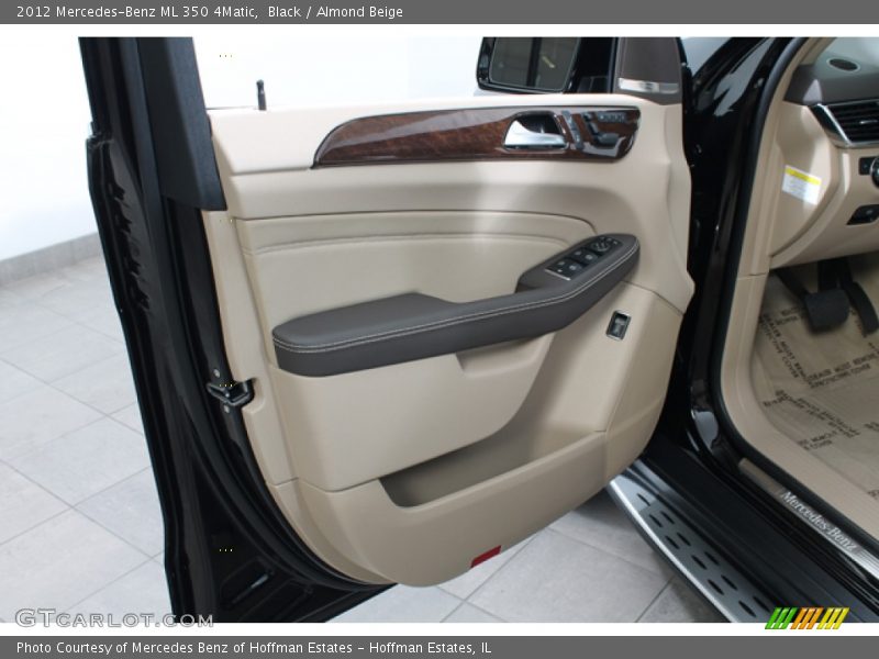 Black / Almond Beige 2012 Mercedes-Benz ML 350 4Matic
