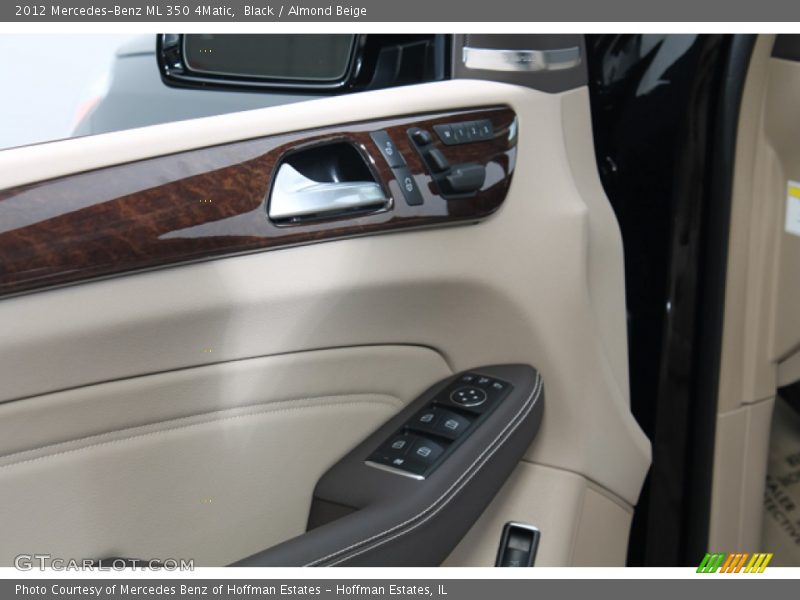 Black / Almond Beige 2012 Mercedes-Benz ML 350 4Matic