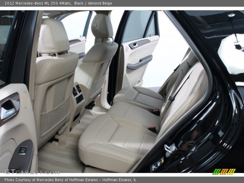 Black / Almond Beige 2012 Mercedes-Benz ML 350 4Matic