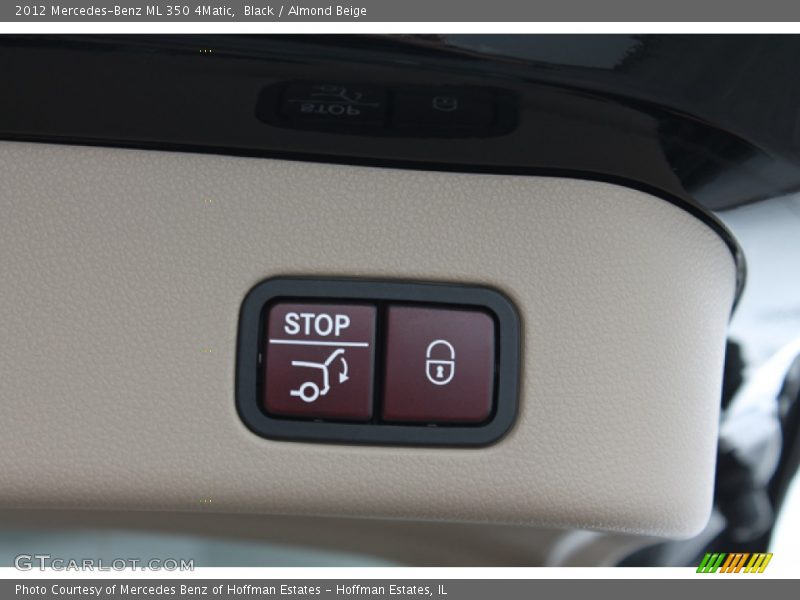Black / Almond Beige 2012 Mercedes-Benz ML 350 4Matic