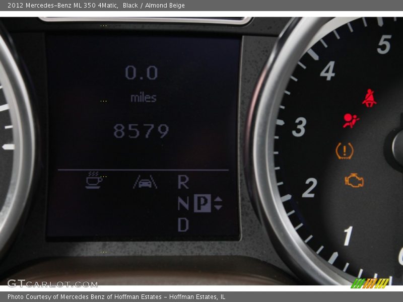 Black / Almond Beige 2012 Mercedes-Benz ML 350 4Matic