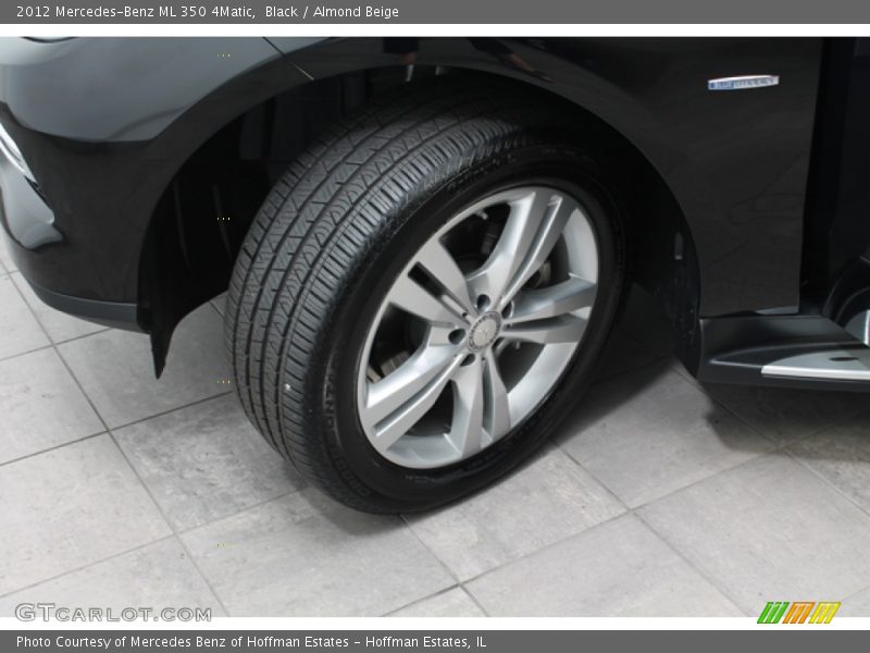Black / Almond Beige 2012 Mercedes-Benz ML 350 4Matic