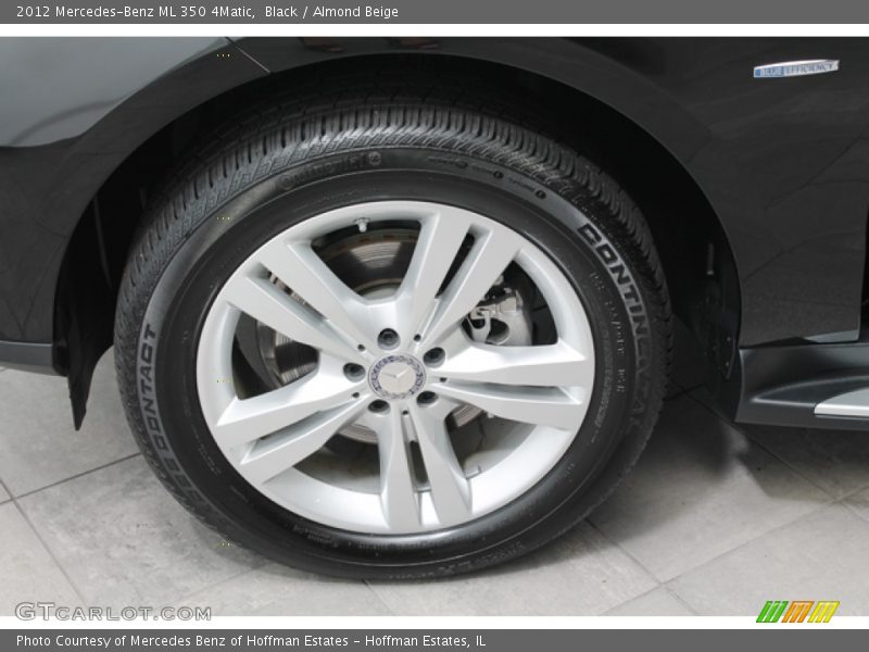 Black / Almond Beige 2012 Mercedes-Benz ML 350 4Matic