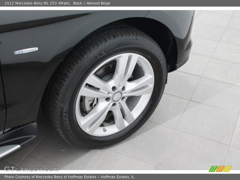 Black / Almond Beige 2012 Mercedes-Benz ML 350 4Matic