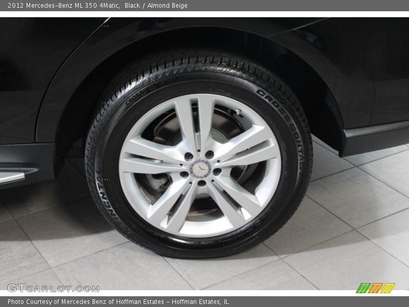 Black / Almond Beige 2012 Mercedes-Benz ML 350 4Matic