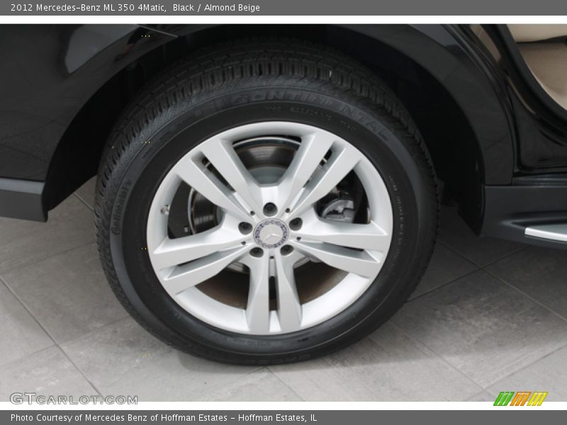 Black / Almond Beige 2012 Mercedes-Benz ML 350 4Matic