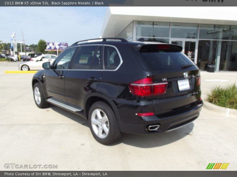 Black Sapphire Metallic / Black 2013 BMW X5 xDrive 50i