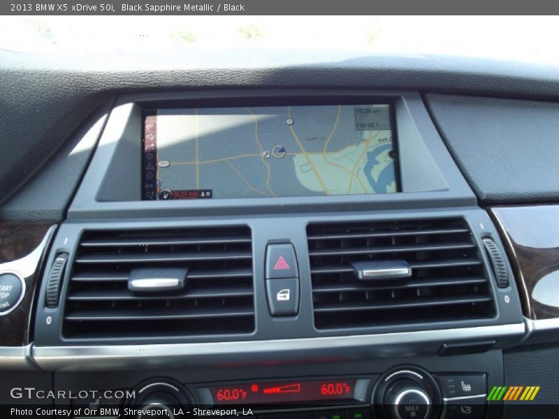 Black Sapphire Metallic / Black 2013 BMW X5 xDrive 50i