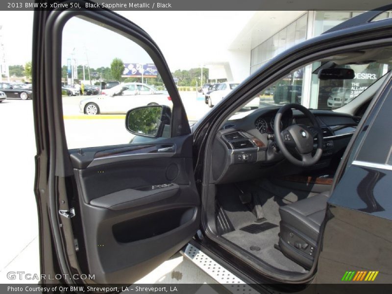 Black Sapphire Metallic / Black 2013 BMW X5 xDrive 50i