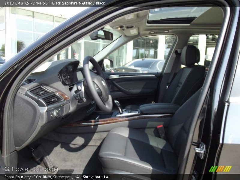 Black Sapphire Metallic / Black 2013 BMW X5 xDrive 50i