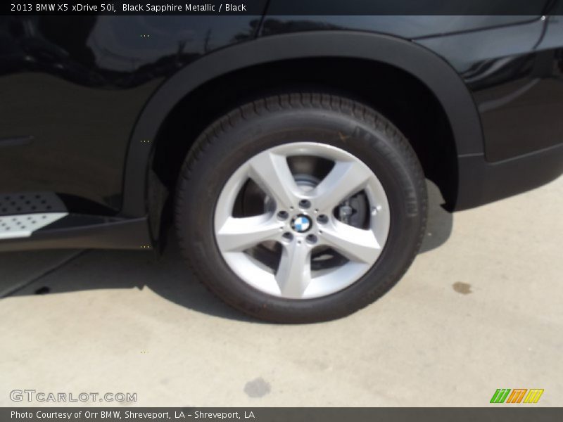 Black Sapphire Metallic / Black 2013 BMW X5 xDrive 50i