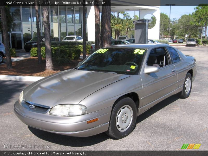 Light Driftwood Metallic / Graphite 1998 Chevrolet Monte Carlo LS