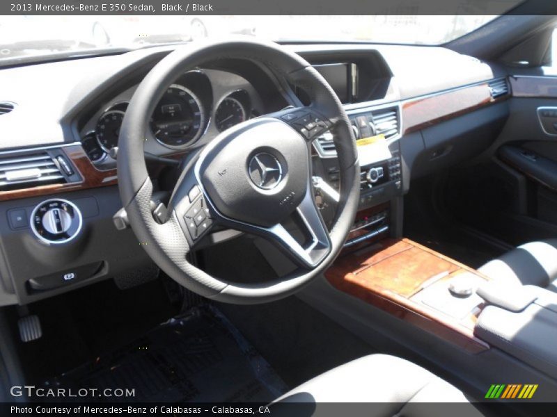 Black / Black 2013 Mercedes-Benz E 350 Sedan