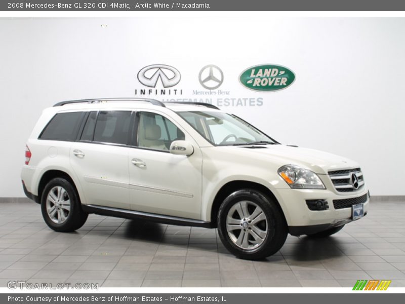 Arctic White / Macadamia 2008 Mercedes-Benz GL 320 CDI 4Matic