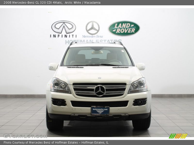 Arctic White / Macadamia 2008 Mercedes-Benz GL 320 CDI 4Matic