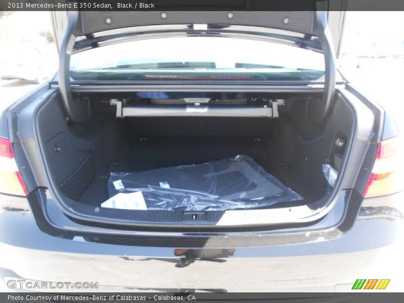 Black / Black 2013 Mercedes-Benz E 350 Sedan