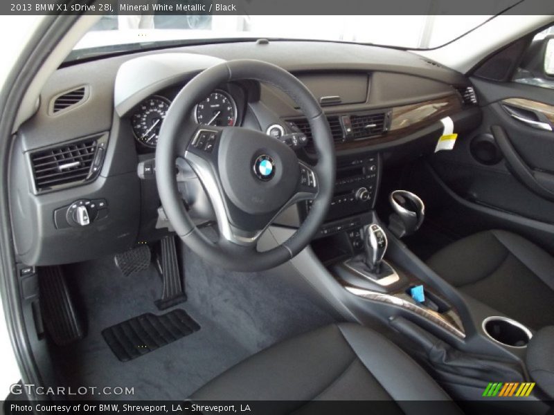 Black Interior - 2013 X1 sDrive 28i 