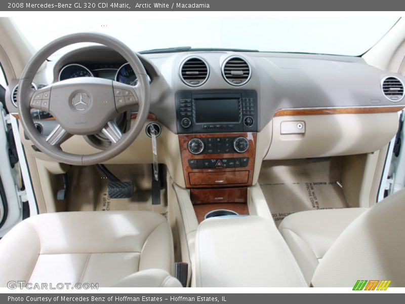 Arctic White / Macadamia 2008 Mercedes-Benz GL 320 CDI 4Matic