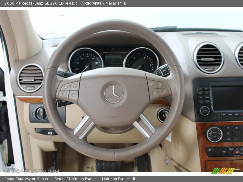 Arctic White / Macadamia 2008 Mercedes-Benz GL 320 CDI 4Matic
