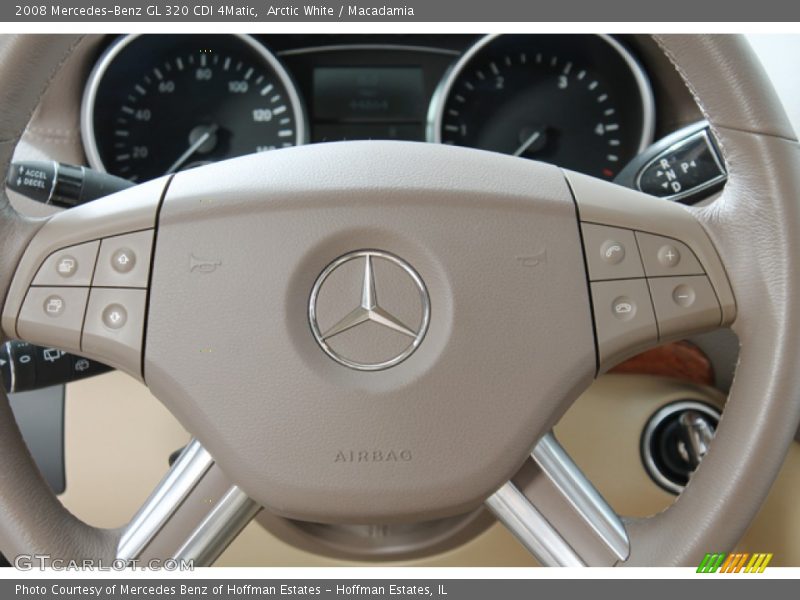 Arctic White / Macadamia 2008 Mercedes-Benz GL 320 CDI 4Matic