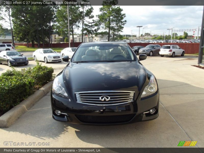 Black Obsidian / Wheat 2013 Infiniti G 37 Journey Coupe