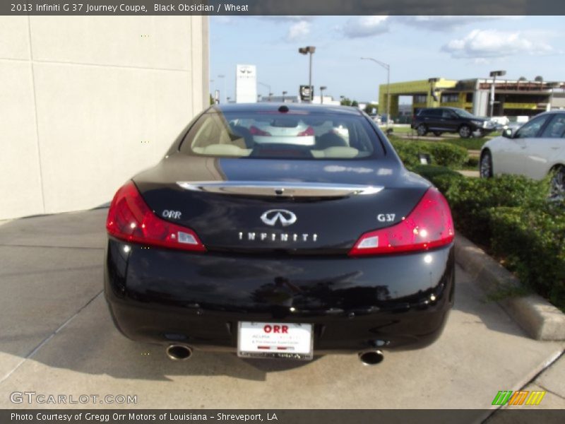 Black Obsidian / Wheat 2013 Infiniti G 37 Journey Coupe