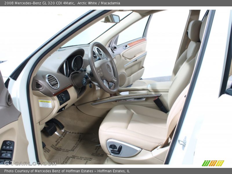 Arctic White / Macadamia 2008 Mercedes-Benz GL 320 CDI 4Matic