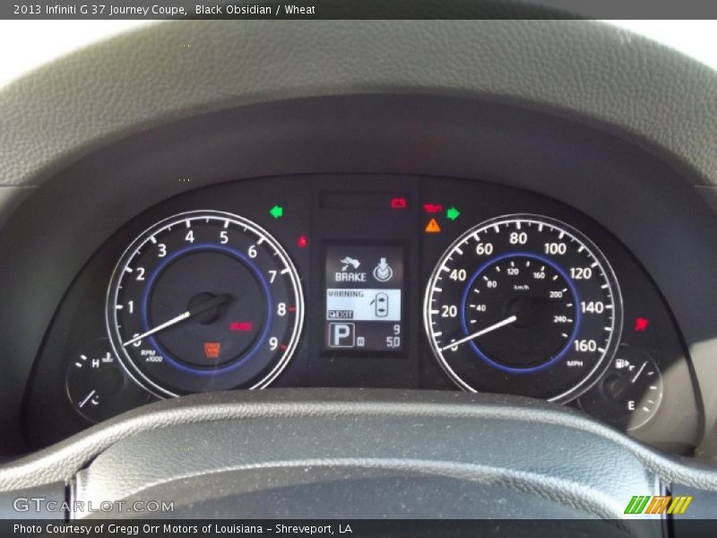  2013 G 37 Journey Coupe 37 Journey Coupe Gauges