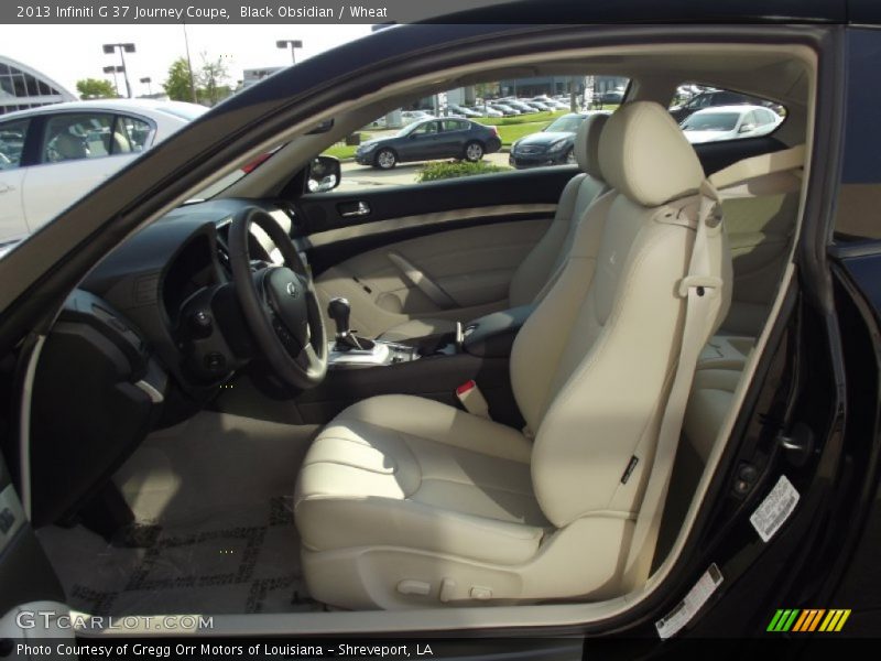 Black Obsidian / Wheat 2013 Infiniti G 37 Journey Coupe