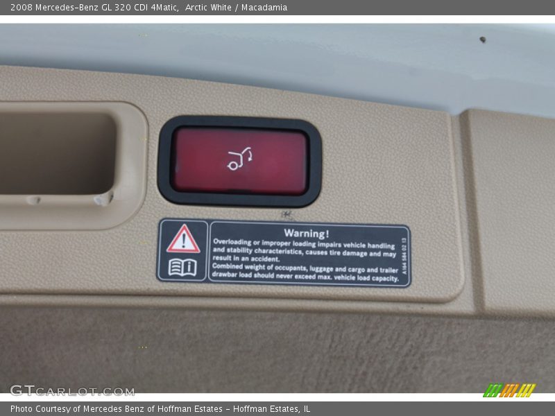 Arctic White / Macadamia 2008 Mercedes-Benz GL 320 CDI 4Matic