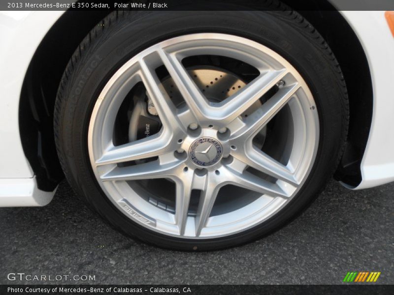 Polar White / Black 2013 Mercedes-Benz E 350 Sedan