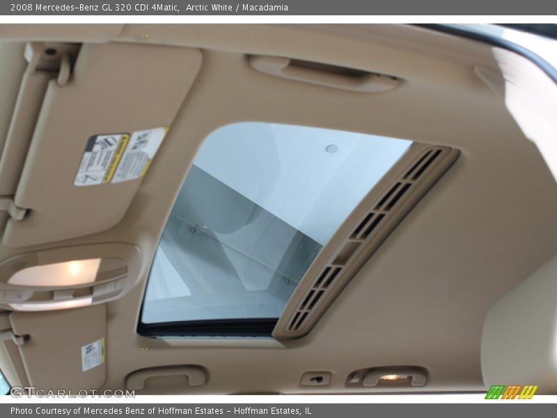 Arctic White / Macadamia 2008 Mercedes-Benz GL 320 CDI 4Matic
