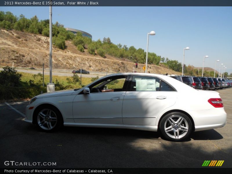 Polar White / Black 2013 Mercedes-Benz E 350 Sedan