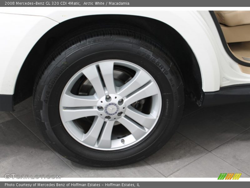 Arctic White / Macadamia 2008 Mercedes-Benz GL 320 CDI 4Matic