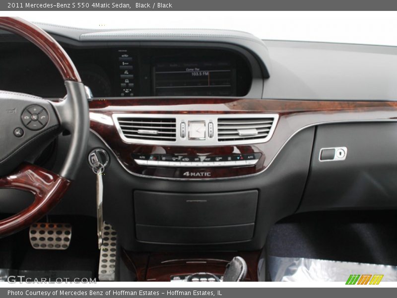 Black / Black 2011 Mercedes-Benz S 550 4Matic Sedan