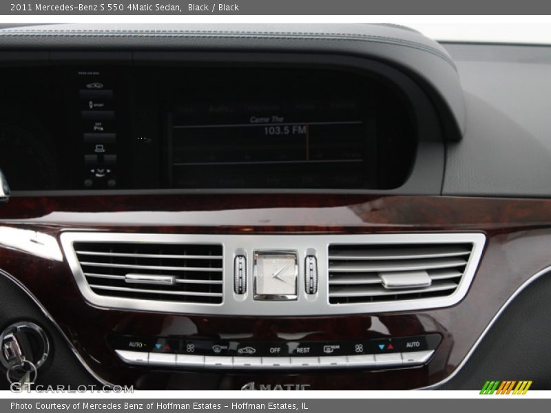 Black / Black 2011 Mercedes-Benz S 550 4Matic Sedan